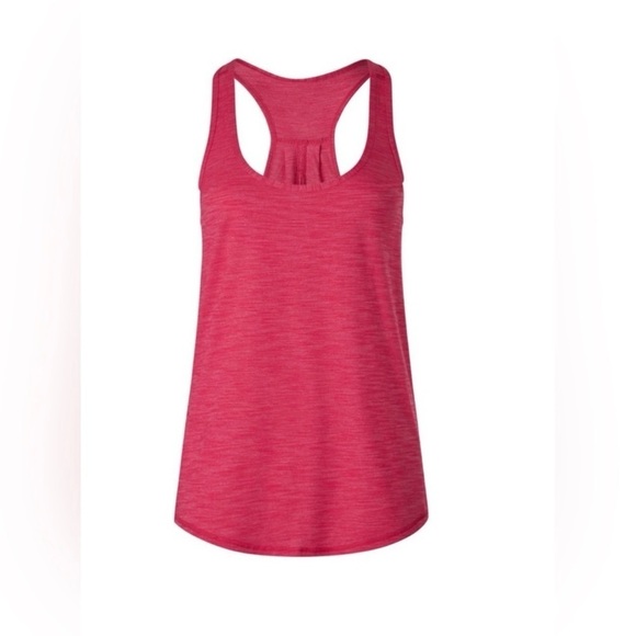lululemon athletica Tops - Lululemon Women's Racerback Tank Pink/Red Size S Lightweight Breathable